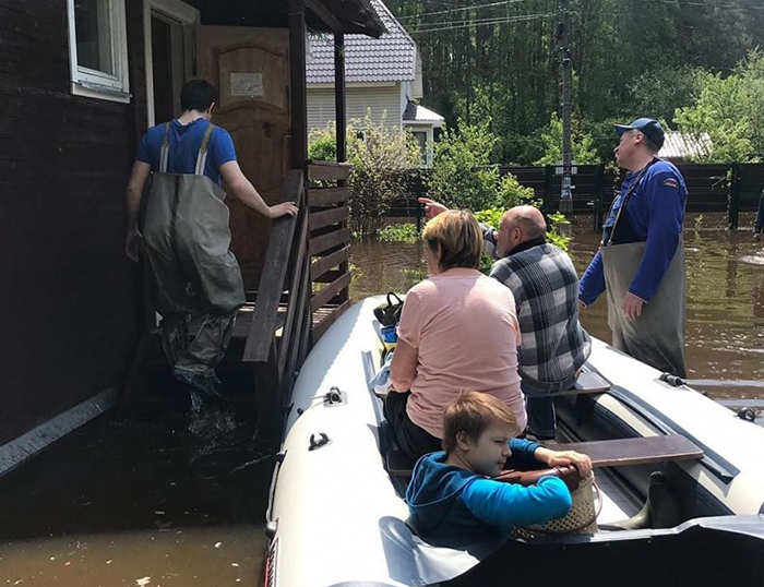Глава Красногорска сообщила об эвакуации людей из СНТ «Лесные Поляны»