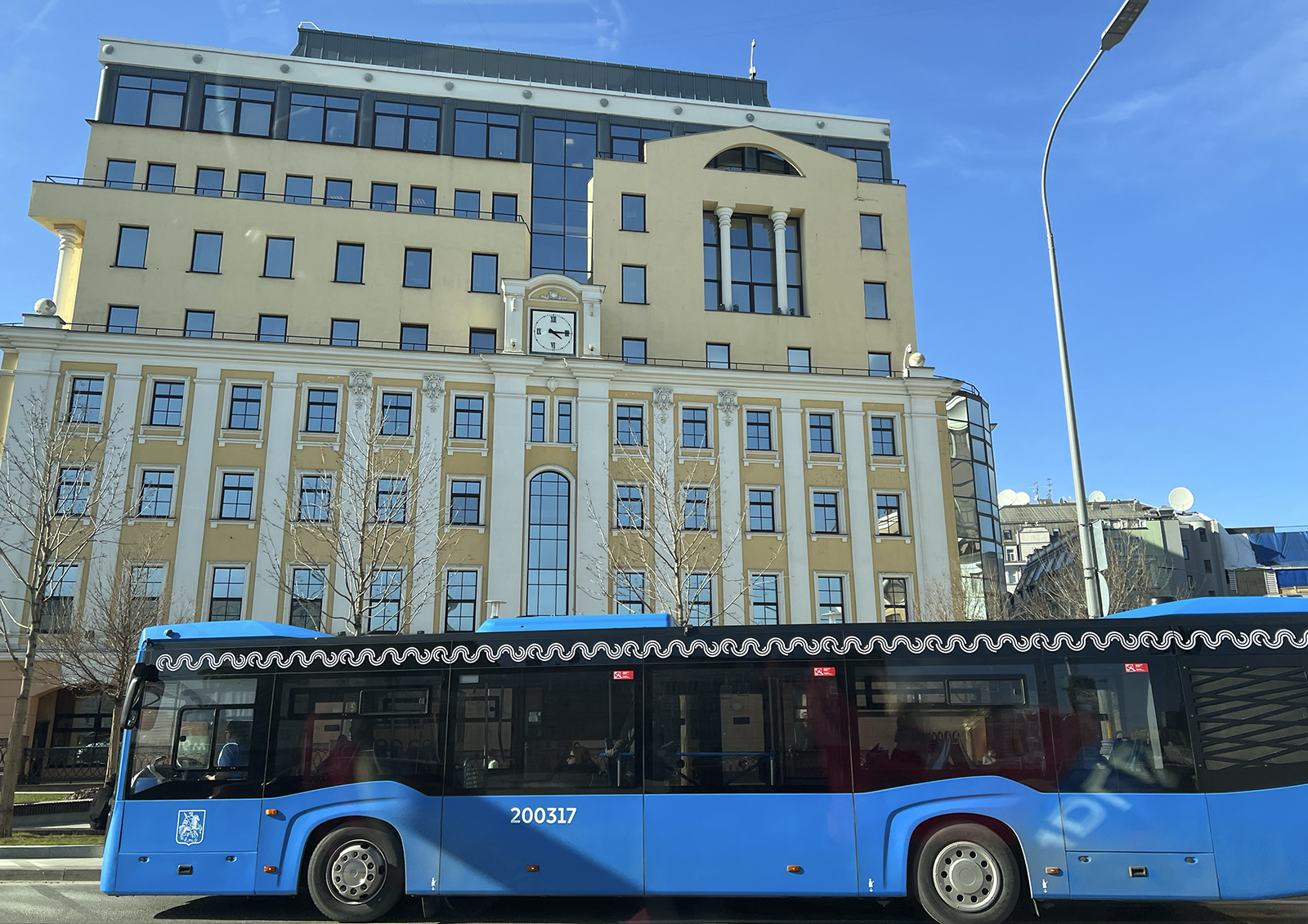 На Большой Переяславской улице в Москве могут запустить новый автобусный маршрут