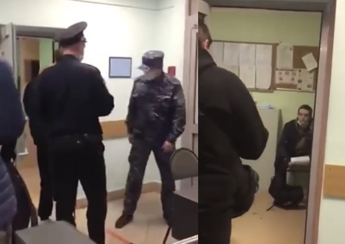 Полиция задержала наблюдателя Анастасии Удальцовой